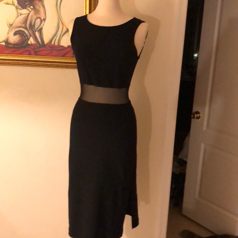 Vintage Sexy Black Dress